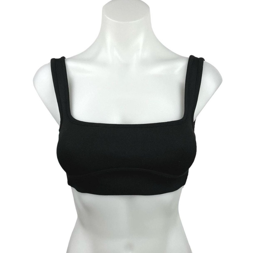 Zara Black Crop Top